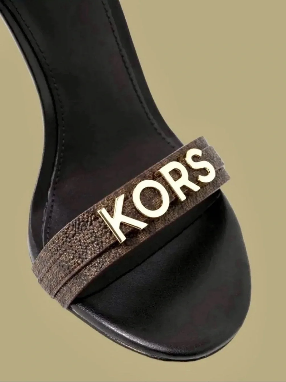 Michael Kors Signature Logo Stiletto Sandals – Size 9. New In Box.